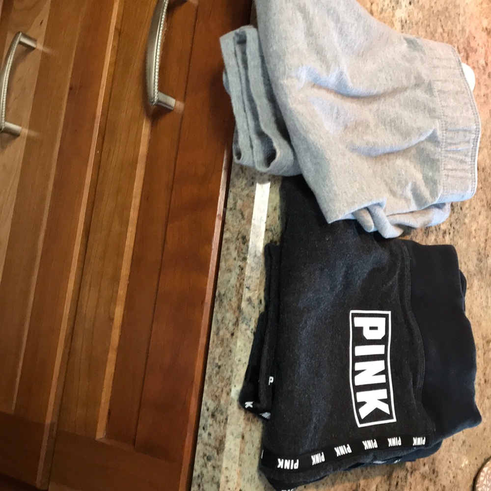 Two pairs of work out pants